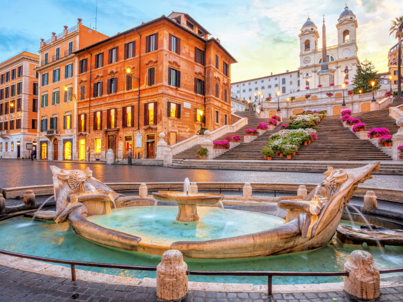 Trinità dei Monti / Piazza di Spagna